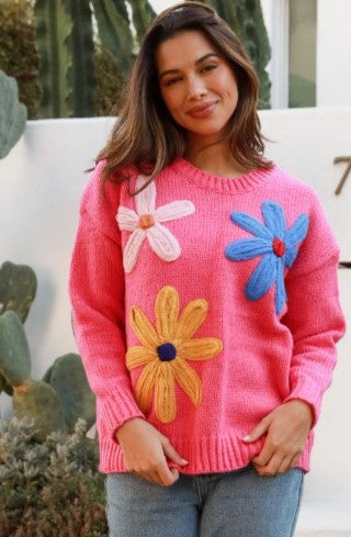 FLOWER power sweater
