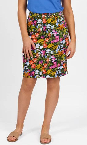 Lola lightweight floral skirt