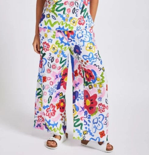 Wear Colour Floral  Pants