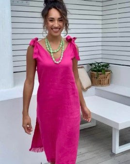 Coconinya hot pink dress