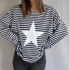 STAR Stripe jumper