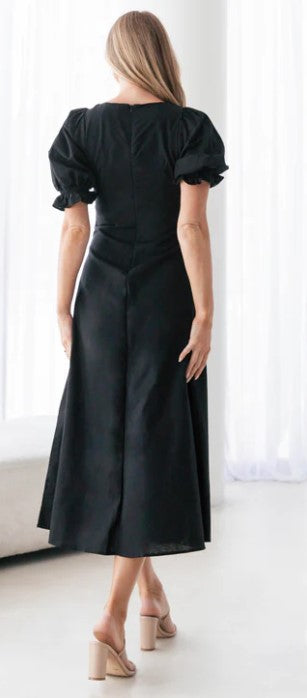 Black Linen dress