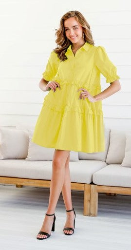 Yellow sunny dress