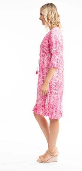 Pink Leros Dress