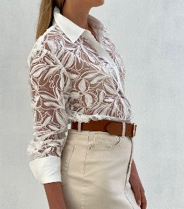 lace Embroidery blouse