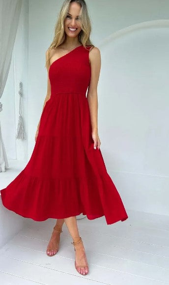 Cierra hot red dress