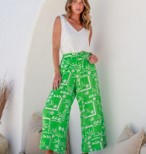 Solana green pant