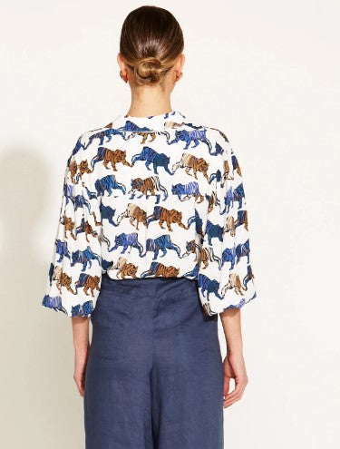 Queen of the jungle blouse