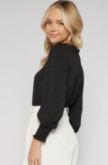 Black Style State blouse