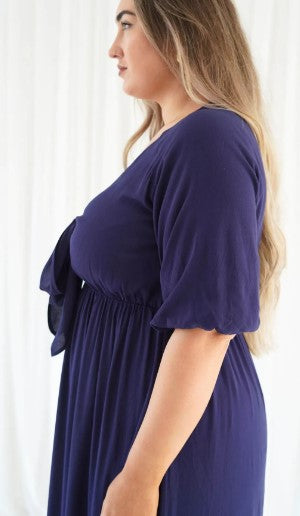 Tara Maxi Navy dress