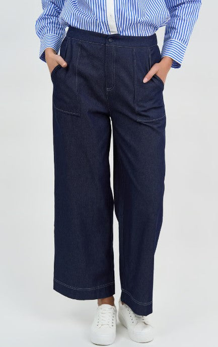 Denim stretch detail Pant