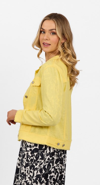 Lemon lightweight cotton jacket