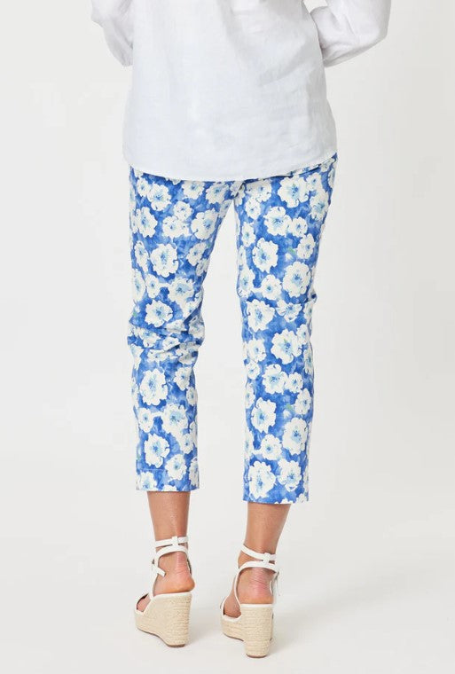 Flowers for me pants blue