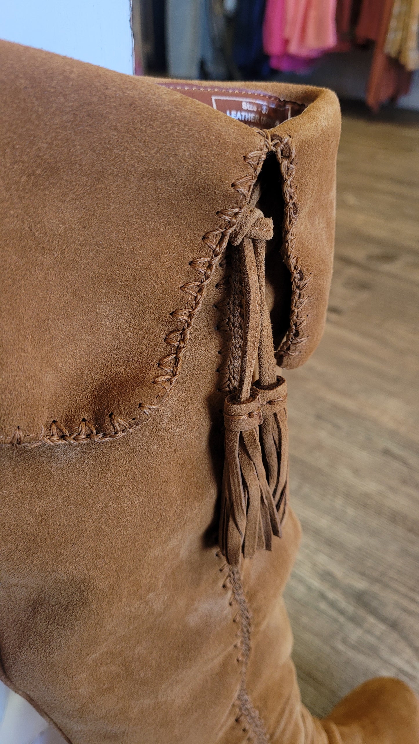 Mail Tan Suede Boot