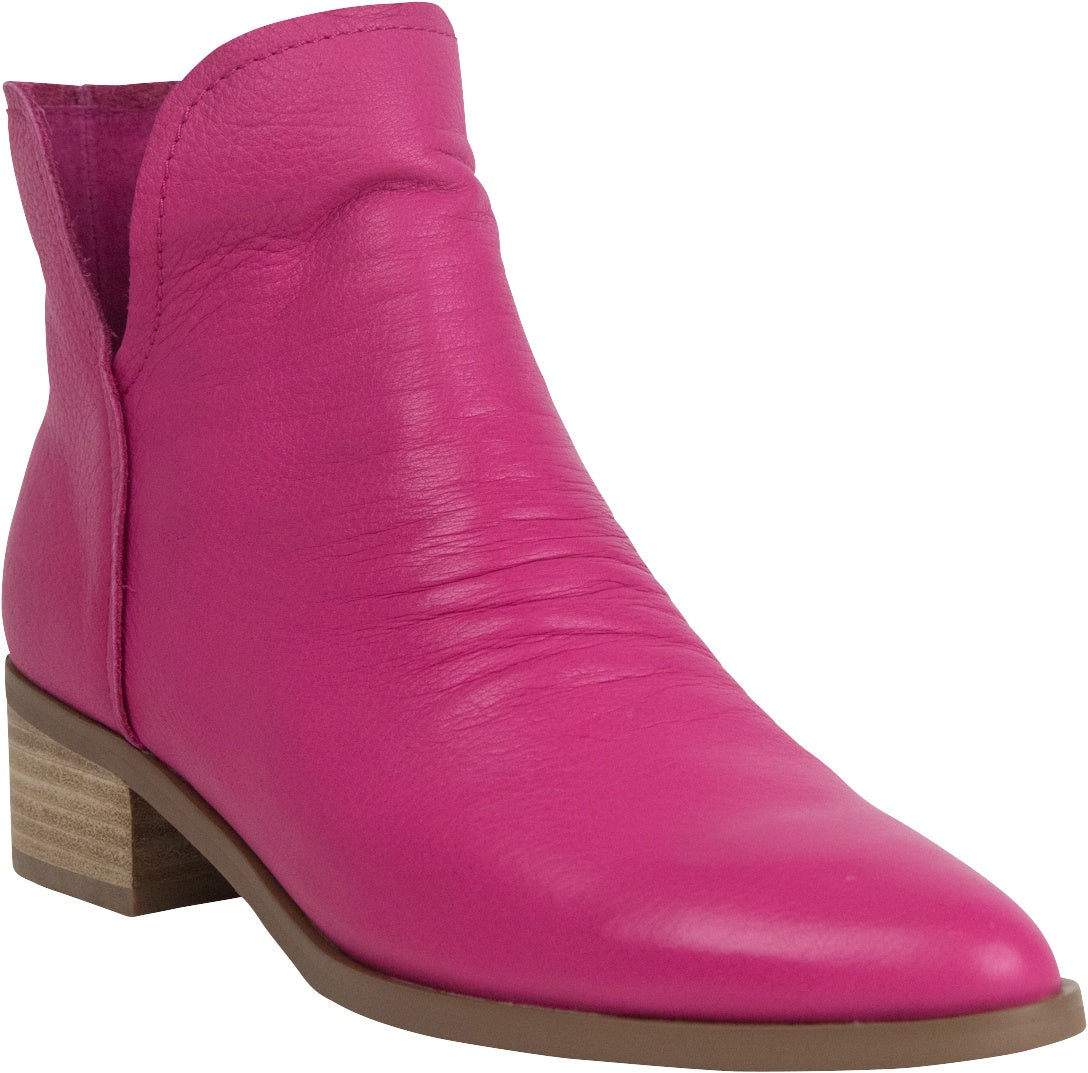 Isabella Beck Fuschia Ankle Boot