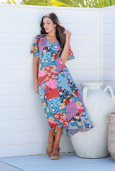 Patchwork dress