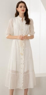 Lucienne  silk dress