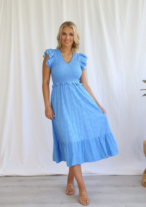 Englais blue dress