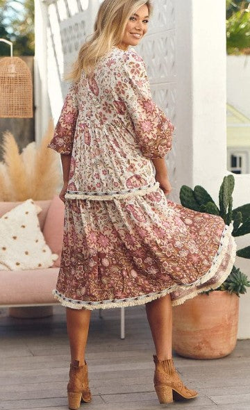 Flower fields dress