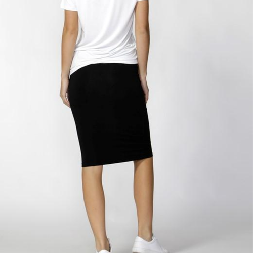 Alicia Midi Skirt Black